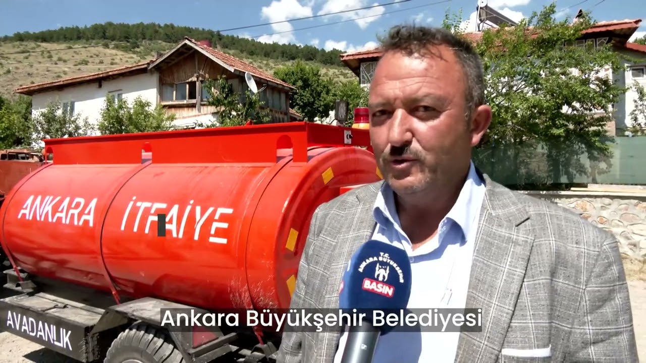 Yangınlara ilk ve en hızlı müdahale için kırsal mahallelerimizi güçlendiriyoruz