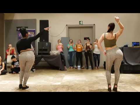 Isabelle Crepin & Adeline, Kizomba Lady Styling 2 @ Kizomba Open Festival 2018   YouTube