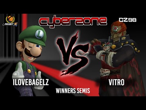 CZPM98: CL|Vitro (Ganon,Marth) vs ilovebagelz (Luigi) Winners Semis