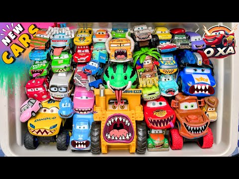 Disney Pixar Cars Unboxing Review | Lightning McQueen, Tow Mater, Chick Hicks, Sally Carrera, Cruz