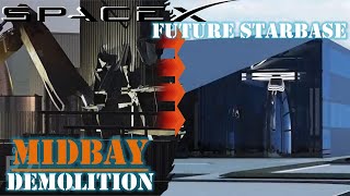 SpaceX Starship’s Factory of The Future Under Construction | Midbay Demolition!