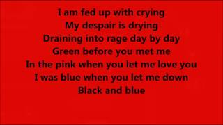 I see Red - Split Enz - Lyrics
