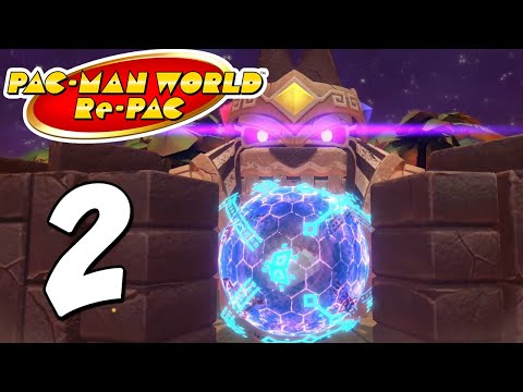 PAC-MAN World Re-PAC Walkthrough - Part 2: The Infamous Boss DOESN'T SUCK ANYMORE!