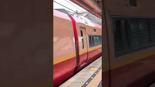 japanese express tram 特急日光号東武線内を高速通過！ #japaneserailway #日光号 #東武鉄道 #253系