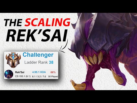 How the RANK 1 Rek'sai CARRIES in Season 12