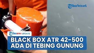 Tim SAR Akui Sudah Temukan Titik Black Box Pesawat ATR 42-500 yang Jatuh, Posisinya di Tebing Curam