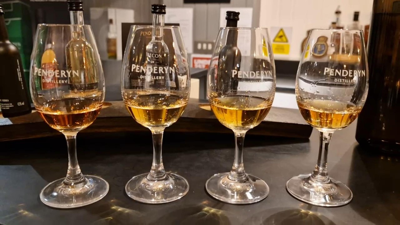 Visiting Penderyn distillery in Aberdare, Wales
