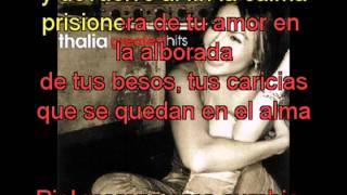Thalia  Piel Morena con letra