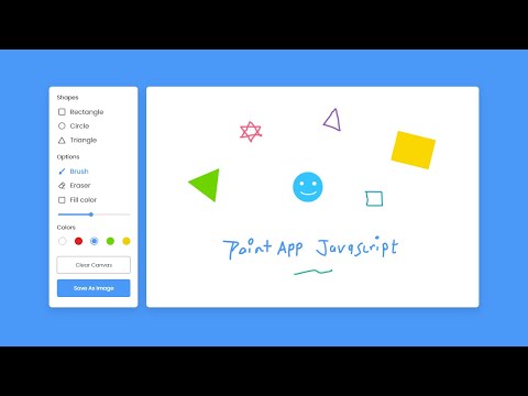 Build A Drawing App in HTML CSS & JavaScript