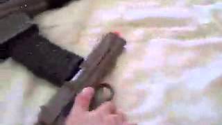 My awesome airsoft ACR and Colt 45. (Subscribe)