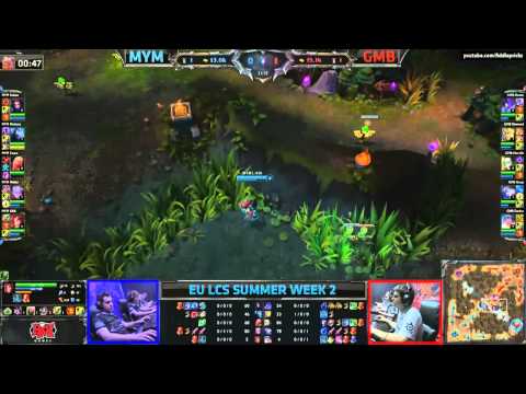 Team MYM vs Team Gambit (LCS 2013 EU Summer Split W2 D3)