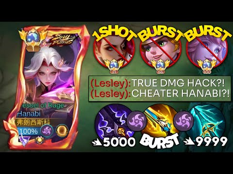 TOP 1 HANABI DAMAGE IS SO INSANE ENEMIES ACCUSED ME OF HACKING!! | HANABI BEST BUILD 2026!! | MLBB.