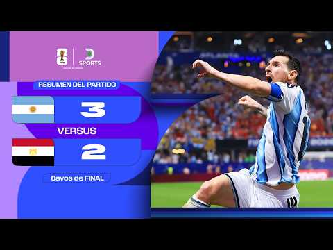 ملخص مباراة الأرجنتين ضد مصر بتاريخ 2026-07-07
