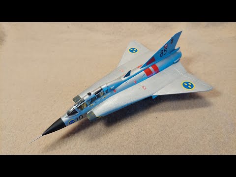 HOBBY 2000 (Hasegawa) 1/72 Sk35 C Draken conversion - A Build In Pictures
