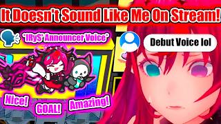 IRyS Realizes How Different Her Announcer Voice Sounds in This Game