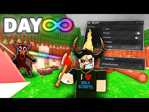 Using HACKS for INFINITE RESOURCES in 99 Nights in the Forest Script!