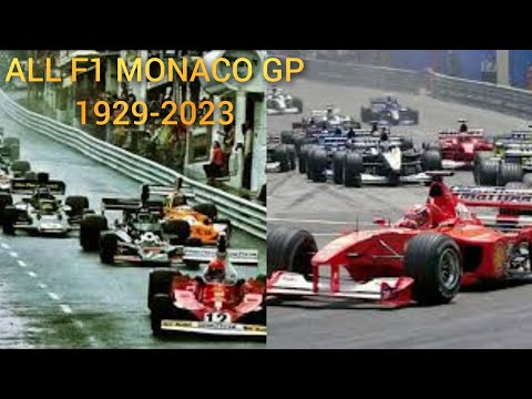 All F1 Monaco GP 1929-2023 (Every year)
