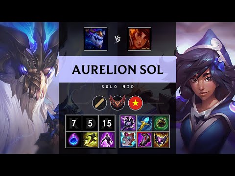 Aurelion Sol Mid vs Taliyah - VN Grandmaster Patch 25.17