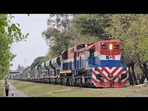 EMD GR12 6611 + ALCo-GM RSD-16 8274 NCA rumbo a Malagueño