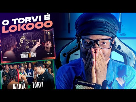 (DEU EM CIMA OU NÃO?😂) MARIA X TORVI | BATALHA DO COLISEU | (😂) MARIA x TORVI | Rocinha | React