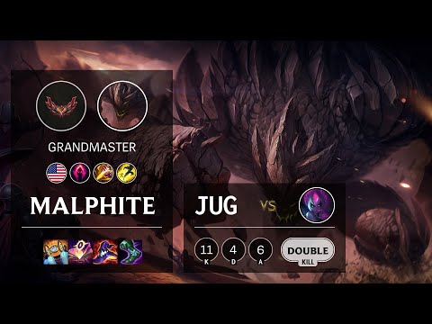 Malphite Jungle vs Evelynn - NA Grandmaster Patch 12.2