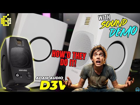 ADAM AUDIO D3V Studiomonitore 🔊 Test und SOUND-DEMO [4K]