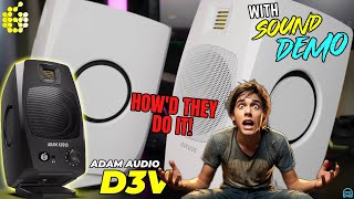 Video thumbnail for ADAM AUDIO D3V Studio Monitors 🔊 Review and SOUND DEMO [4K] by BenoniStudio