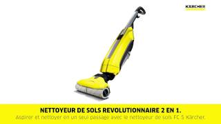 Kärcher - Nettoyeur de sols - FC 5  Premium Jaune