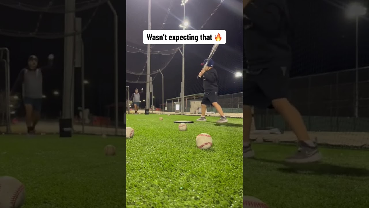 Baseball Bat Practice Jump Scare