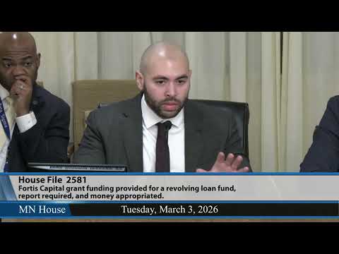 House Workforce, Labor, and Economic Development Finance and Policy Committee 3/3/26