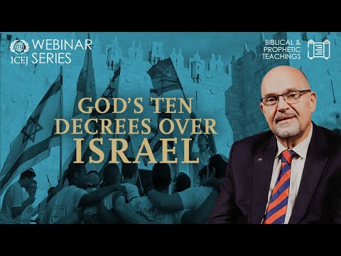 God's Ten Decrees Over Israel 🇮🇱✨  |  Dr. Jürgen Bühler | WEBINAR SERIES