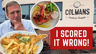 The UK'S BEST FISH And CHIPS!? Colman's Seafood Temple!