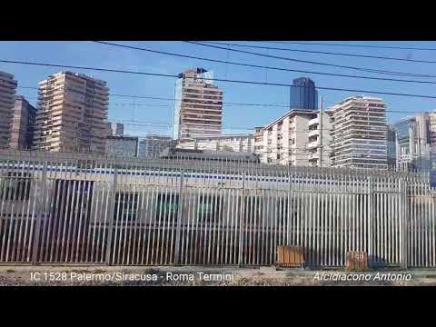 Intercity 1528 con annuncio a bordo