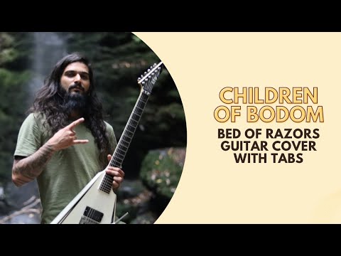 Children of bodom - Bed of razors Guitar cover W/TABS
