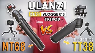 Ulanzi TT38 vs MT-68 | Which is the better $50 Vlogging Tripod?