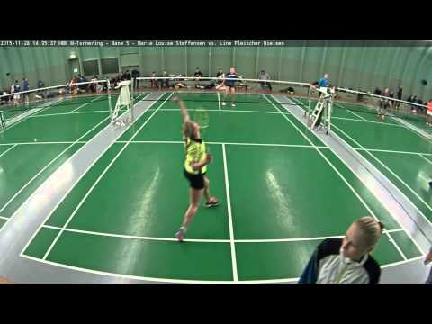 HBK M-Turnering - Bane 5 - Marie Louise Steffensen vs. Line Fleischer Nielsen