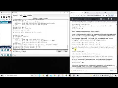 CCNA Lab: Flackbox Lab 1 - The IOS Operating System