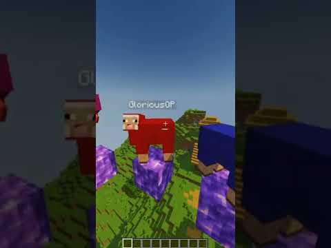 Glorious OP - Enemy Song Remake in Minecraft #shorts