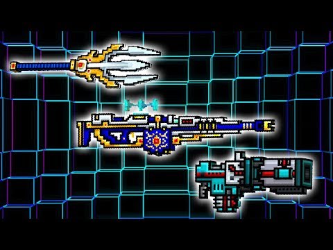 Poseidon Trident + Third Eye + Renegade (pixel gun 3d)