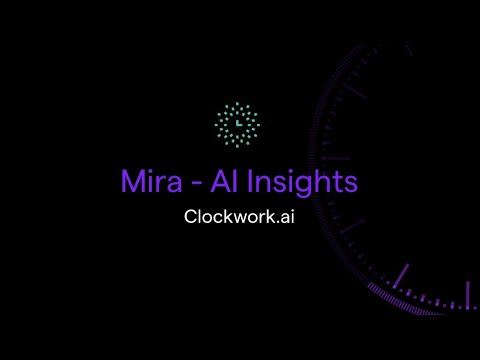Mira: The First AI Expert for Growing Businesses | Clockwork.ai