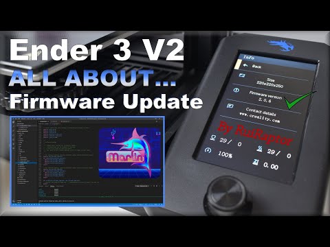 Creality ENDER 3 V2 - How To EDIT & UPLOAD New Firmware