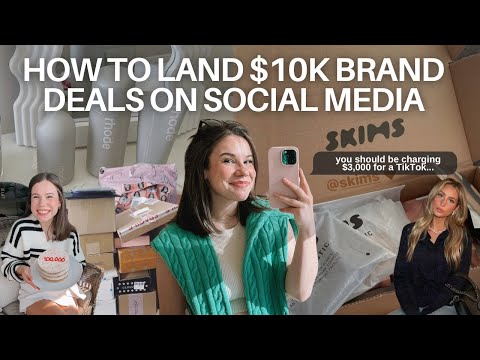 How brand deals *actually* work in 2025 👀 What rates to charge, brand outreach, contracts + more!