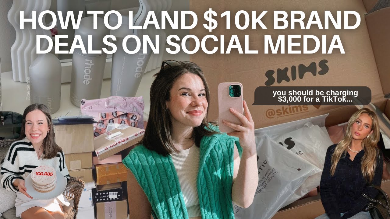 How brand deals *actually* work in 2025 👀 What rates to charge, brand outreach, contracts + more!