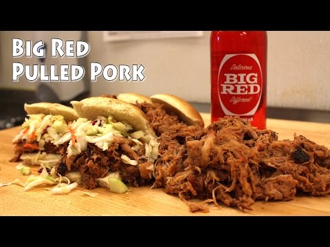 BBQ Pulled Pork Recipe with Big Red Soda - Big Red Pulled Pork