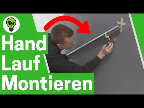 Handlauf Montieren ✅ GENIALE ANLEITUNG: Wie Treppenhandlauf für Treppengeländer Richtig Anbringen???