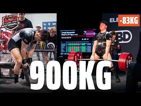 The GREATEST Performance in Powerlifting History | 900KG Total | -83kg Class