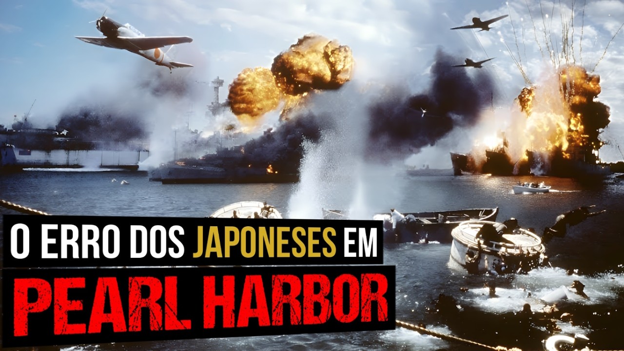 IMAGENS REAIS! PEARL HARBOR - O ATAQUE JAPONÊS EM 1941