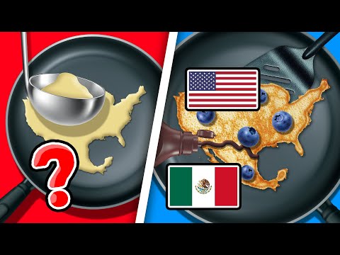 Making PANCAKES Shaped Like Countries!🥞