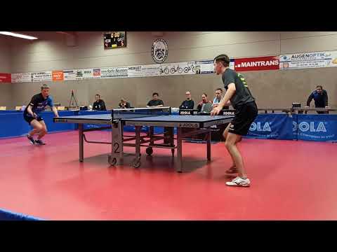 TT RL West 18.09.2022 TGL - TGO - Nils Rau vs. Edin Donlagic Satz 2