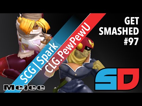 Get Smashed at the Foundry #97 - Losers Finals - SCG | Spark (Sheik) vs CLG.PewPewU (C. Falcon)